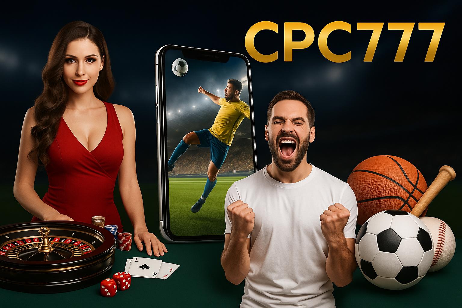 Apostas esportivas no cassino online CPC777